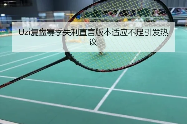 Uzi复盘赛季失利直言版本适应不足引发热议